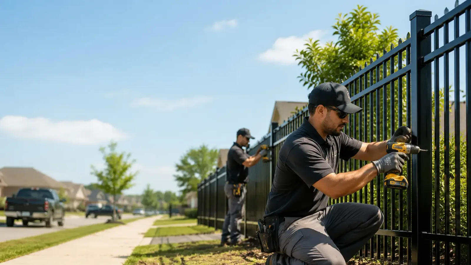 Metal Fence Installation in Milam, WV